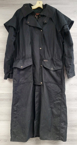 Vintage oilskin trench coat - trench,