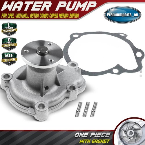 Water pump with gasket - water,