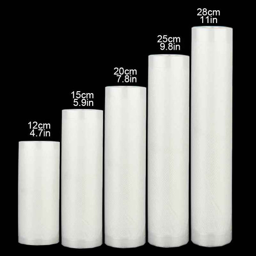 Food vacuum sealer rolls - vacuum, bags