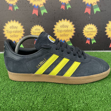 Adidas Originals Gazelle Scotland Night Navy Blue Slime Mens Trainers UK 7