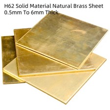 Solid Material Natural Brass