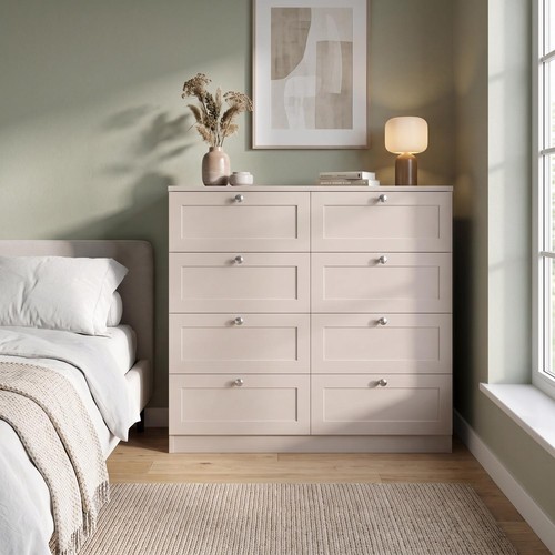 Artus beige panelled drawer - artus,