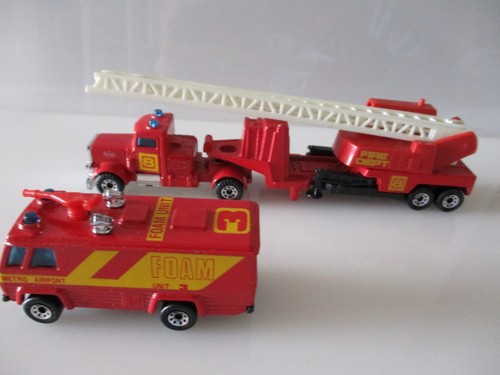 Matchbox fire engine - engine, command