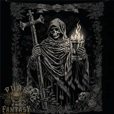 Gothic Grim Reaper Goth Heavy Metal Skull 9 Mens T-Shirt 100% Cotton