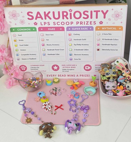 Lps mystery scoop littlest - lps, pet