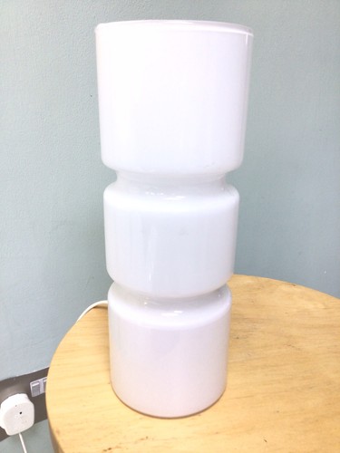 White glass habitat fitz lamp - lamp,