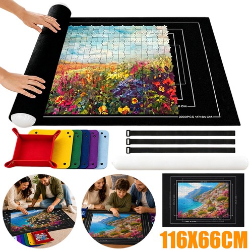 Roll jigsaw puzzle mat - jigsaw, felt