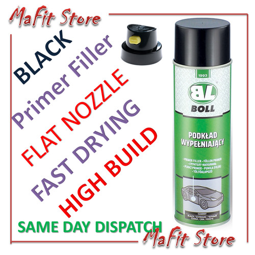 Black high build primer - high, filler