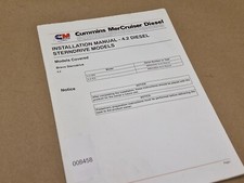 Cummins MerCruiser 4.2 Diesel