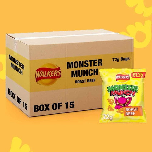 Walkers monster munch crisps - walkers,