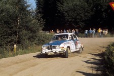 Simo Lampinen Juhani Markkanen Saab 96 V4 1000 Lakes Rally August - Old Photo 10