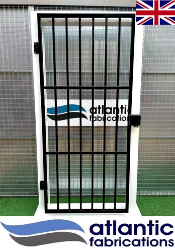 Steel security door - security,