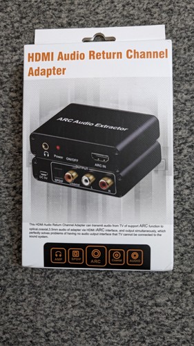 Hdmi arc audio extractor - arc,