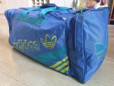 Vintage Large Adidas Holdall Duffel Bag 80s 90s Gym Weekend