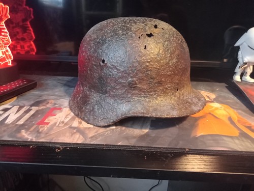 Ww2 original german m40 helmet - ww2,