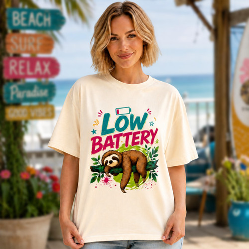 Low battery sloth funny - battery,