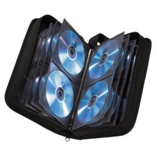 Hama High Quality 120 CD/DVD/Blu-ray Disc Storage Carry Case Anti-Static Sleeves
