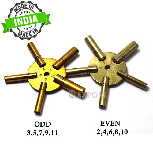 Universal clock winding key - clock, 5