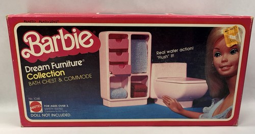 1979 barbie bath chest - chest, &