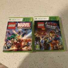 LEGO Xbox 360 Games Bundle - Marvel super heroes and The Lego Movie Videogame 