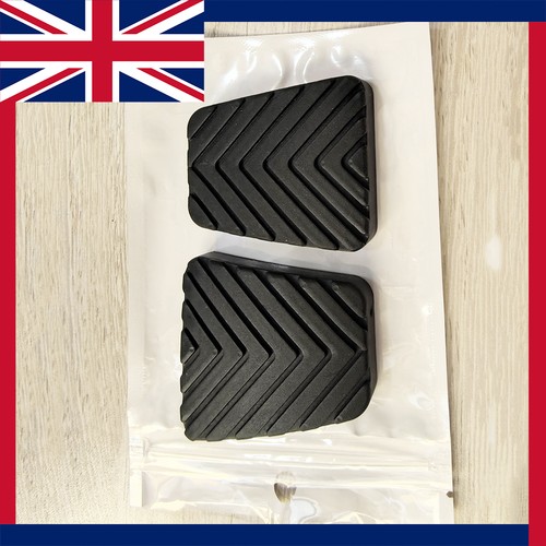 2pc rubber brake clutch pedal - 2pc,