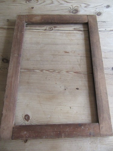Vintage wood picture - ,
