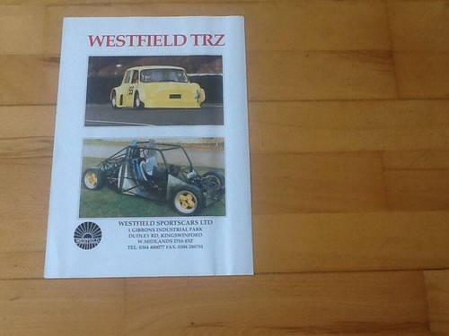 Westfield trz track race car - trz,
