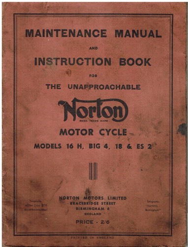 Norton model 16h - norton, es2