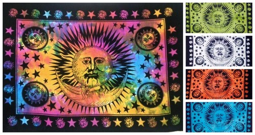 Cotton sun wall hanging - cotton,