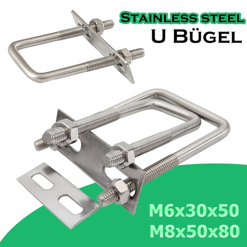 Bolt plates and nuts - u,