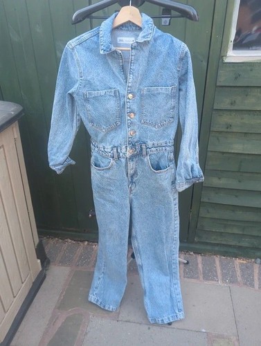Zara denim jumpsuit boiler - jumpsuit,
