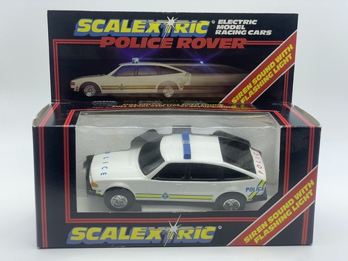 Scalextric 284 police - scalextric, rover