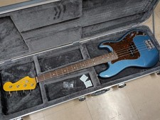 Fender Japan PB62 Precision Bass Lake Placid Blue Electric Bass Guitar W/HC