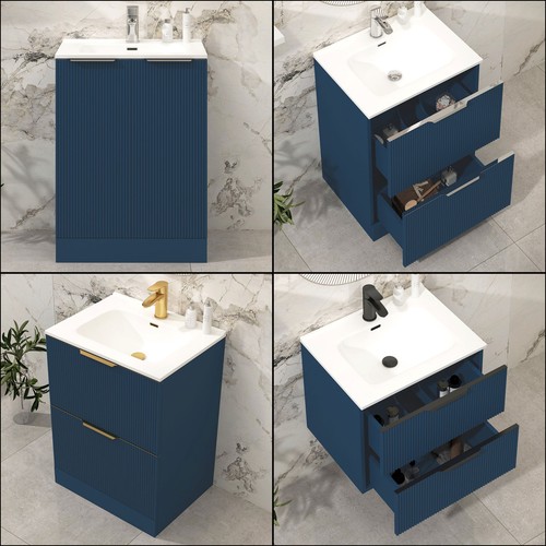 Modern bathroom vanity unit - vanity,