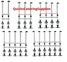 Optic Bottle Rack Wall Mounted Bracket Beaumont Spirit Measure Dispensers Bar