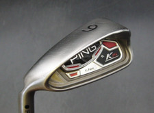 Left Handed Ping K15 Black Dot 6 Iron Regular Steel Shaft Ping Grip