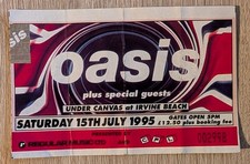Oasis Ticket - Irvine Beach - Saturday 15th July 1995