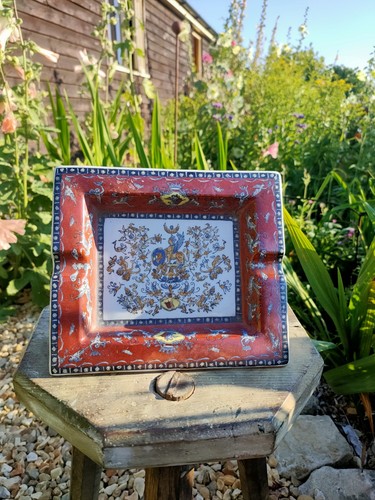 Hermes style ashtray - style, porcelain
