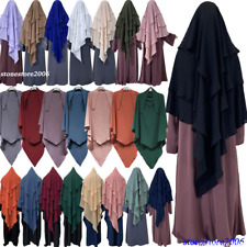 Khimar Niqab Islamic Prayer Hijab Large Scarf Muslim Women Abayas Ramadan Abaya