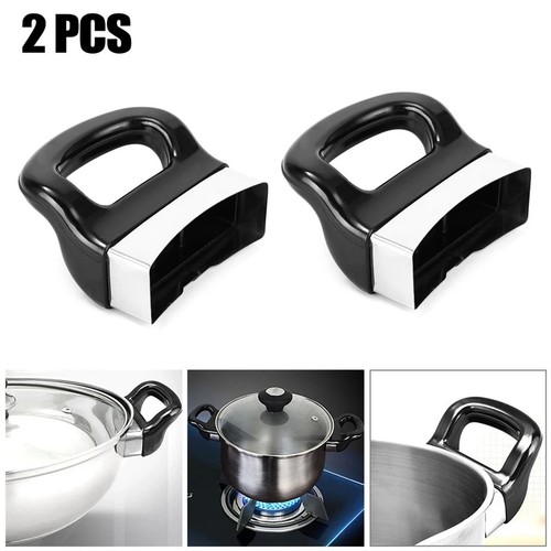2pcs black pot side handles - 2pcs,