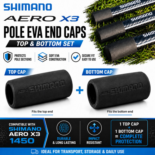 Shimano aero pole 5m eva - shimano,