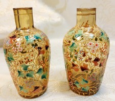 2 Antique Art Nouveau Moser
