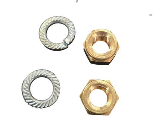 Brass exhaust manifold nuts - exhaust,
