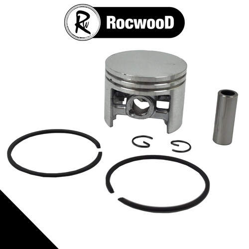 Piston assembly with - with, rings