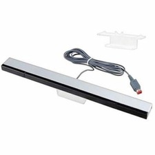 Nintendo Wii Console Wired Motion Infrared Ray Sensor Bar with Stand Wii U