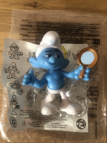 Mcdonalds smurf soft toy - mcdonalds,
