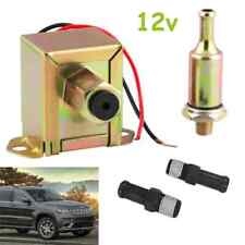 12 VOLT ELECTRIC FUEL PUMP UNIVERSAL FOR PETROL DIESEL CARBURETTOR ENGINES UK