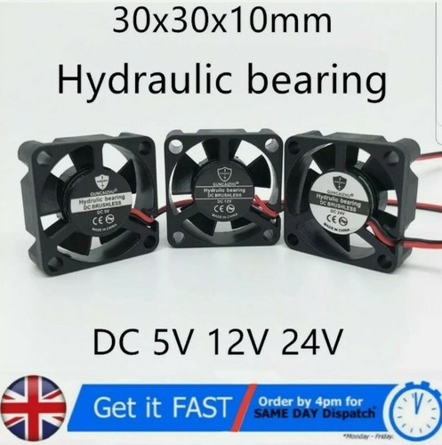 30x30x10mm 3010 12v 24v - 12v,,