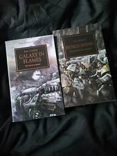horus heresy books paperback #1 & 3