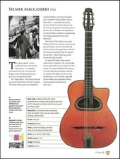 Django Reinhardt Selmer guitar